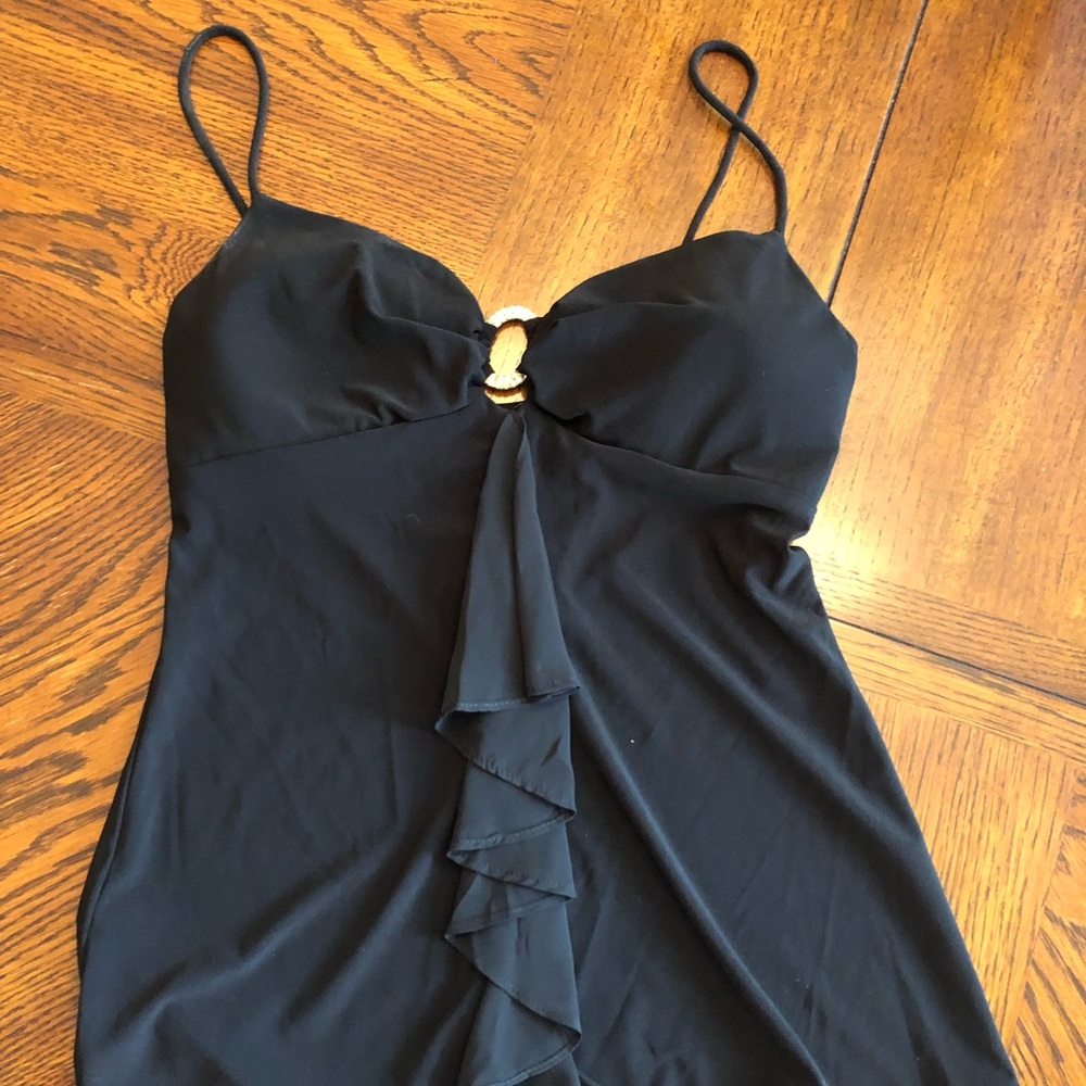 Dressy spaghetti strap top